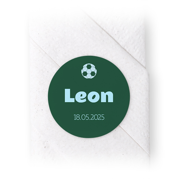 Stickers voor servetten Rond (set van 24)