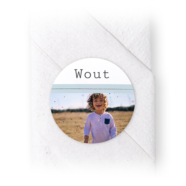 Stickers voor servetten Rond (set van 24) Stickers voor servetten Rond (set van 24)