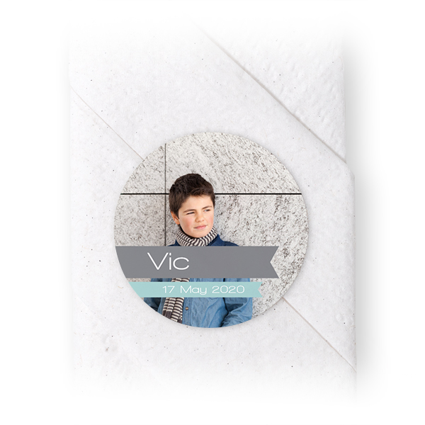 Stickers voor servetten Rond (set van 24) Stickers voor servetten Rond (set van 24)