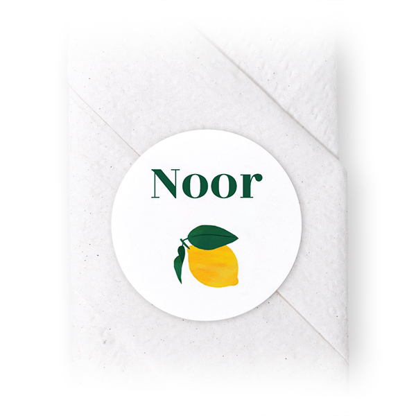 Stickers voor servetten Rond (set van 24) Stickers voor servetten Rond (set van 24)