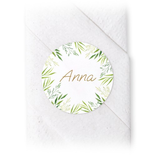 Dekorationsklistermärken Rund - 24 st