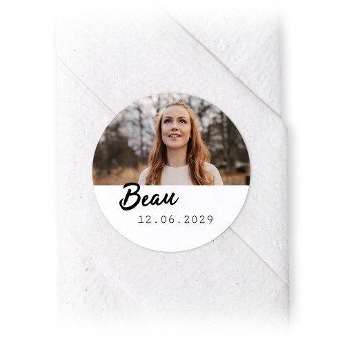 Napkin Stickers Circle - set of 24 Napkin Stickers Circle - set of 24