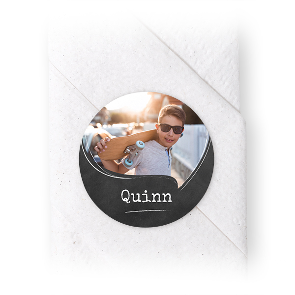 Napkin Stickers Circle - set of 24