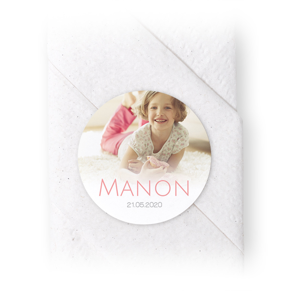 Stickers voor servetten Rond (set van 24) Stickers voor servetten Rond (set van 24)