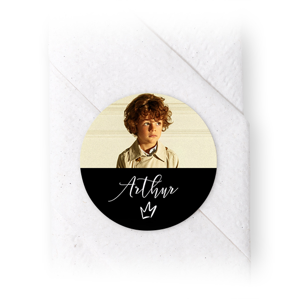 Stickers voor servetten Rond (set van 24) Stickers voor servetten Rond (set van 24)
