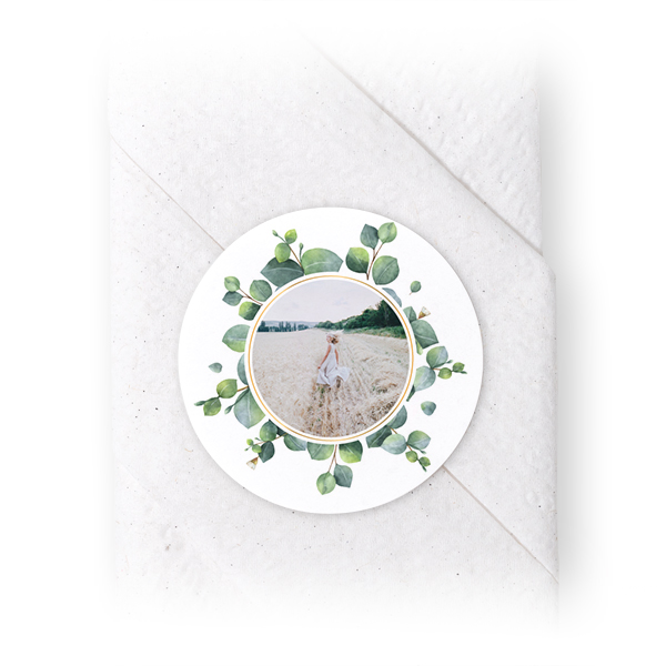 Napkin Stickers Circle - set of 24 Napkin Stickers Circle - set of 24