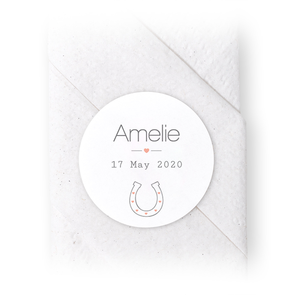 Napkin Stickers Circle - set of 24 Napkin Stickers Circle - set of 24
