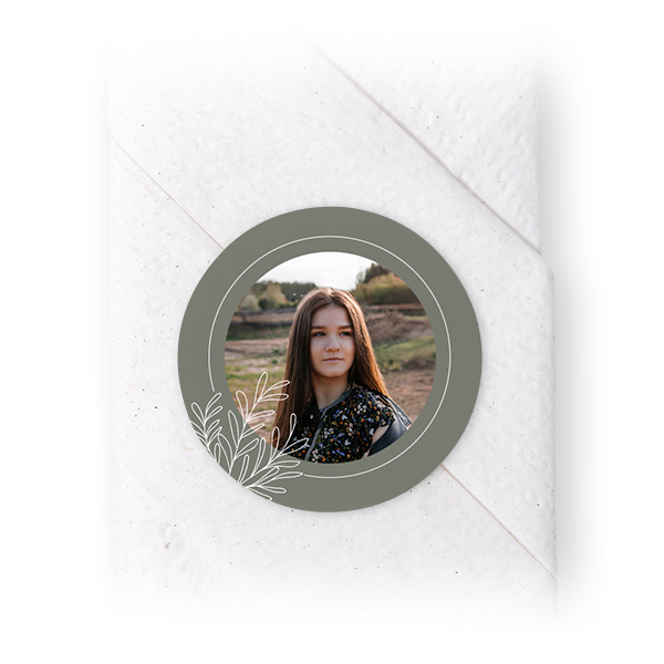 Dekorationsklistermärken Rund - 24 st Dekorationsklistermärken Rund - 24 st