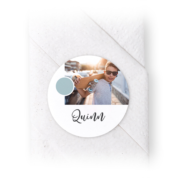 Napkin Stickers Circle - set of 24