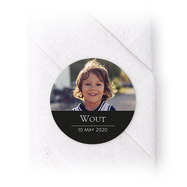 Stickers voor servetten Rond (set van 24) Stickers voor servetten Rond (set van 24)