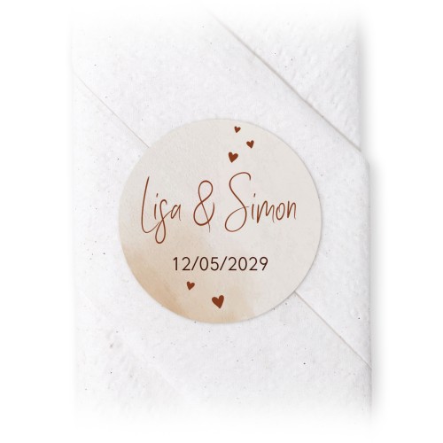 Stickers voor servetten Rond (set van 24) Stickers voor servetten Rond (set van 24)