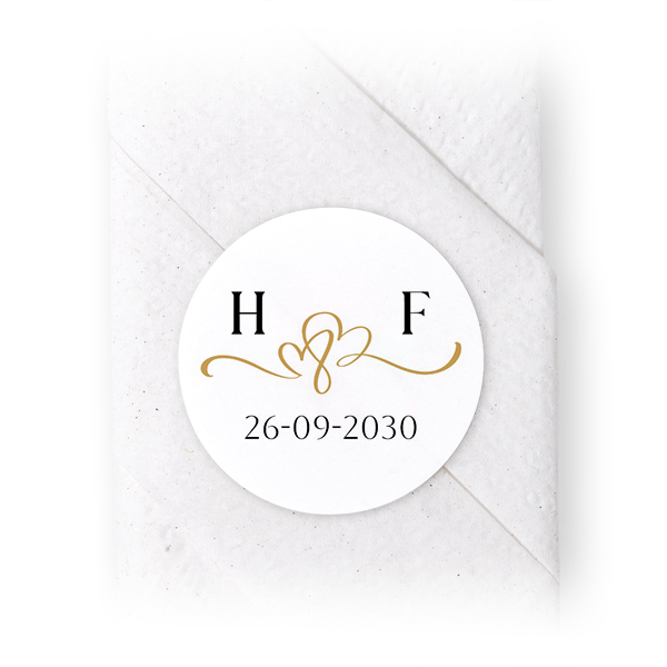Stickers voor servetten Rond (set van 24) Stickers voor servetten Rond (set van 24)