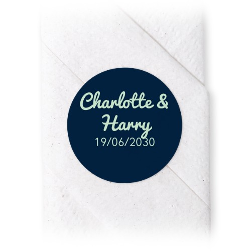 Dekorasjonsklistremerker Rund - 24 stk Dekorasjonsklistremerker Rund - 24 stk