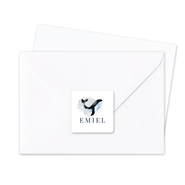 Autocollants pour enveloppes Carrée (lot de 24) Autocollants pour enveloppes Carrée (lot de 24)