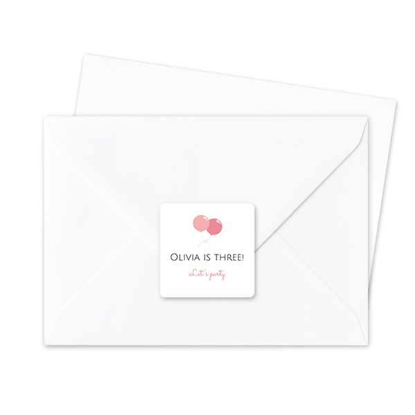 Seal Sticker Square - set of 24 Seal Sticker Square - set of 24