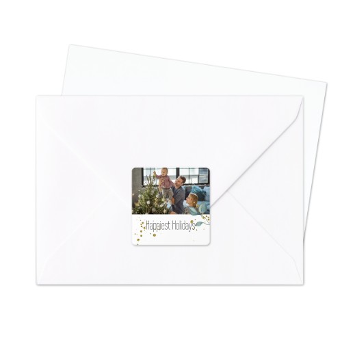 Seal Sticker Square - set of 24