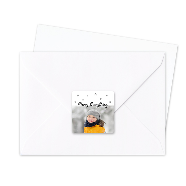 Seal Sticker Square - set of 24 Seal Sticker Square - set of 24