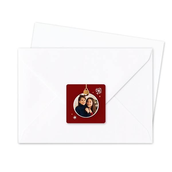 Seal Sticker Square - set of 24 Seal Sticker Square - set of 24