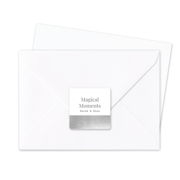 Seal Sticker Square - set of 24 Seal Sticker Square - set of 24