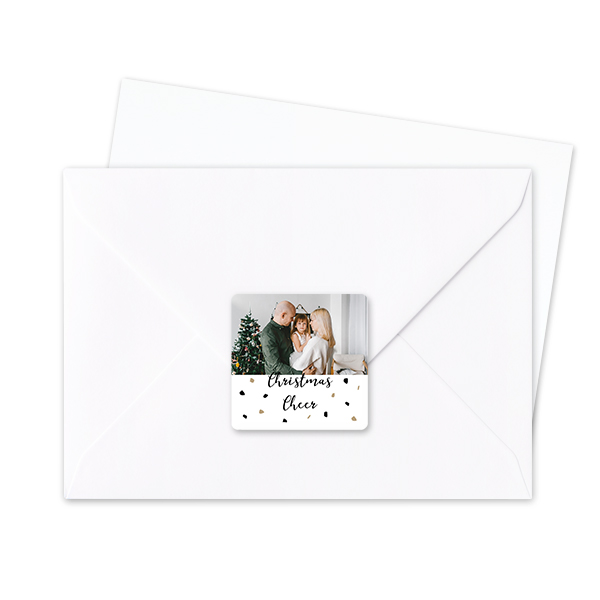 Seal Sticker Square - set of 24