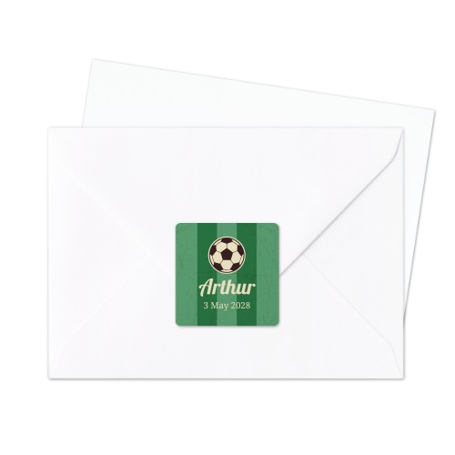 Briefumschlag Sticker Quadrat - 24 Stk.