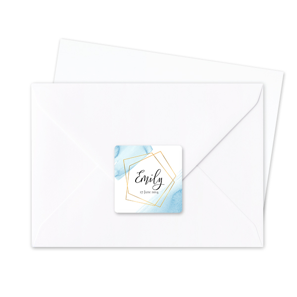 Seal Sticker Square - set of 24 Seal Sticker Square - set of 24