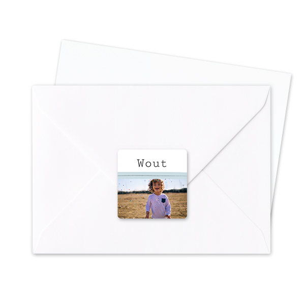 Seal Sticker Square - set of 24 Seal Sticker Square - set of 24