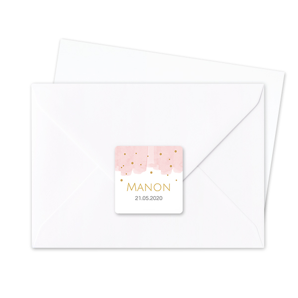 Seal Sticker Square - set of 24 Seal Sticker Square - set of 24