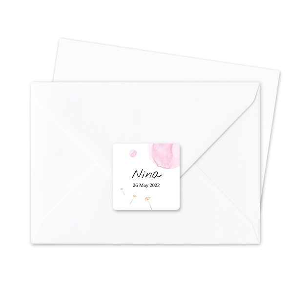 Seal Sticker Square - set of 24 Seal Sticker Square - set of 24