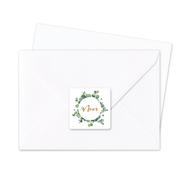 Seal Sticker Square - set of 24 Seal Sticker Square - set of 24