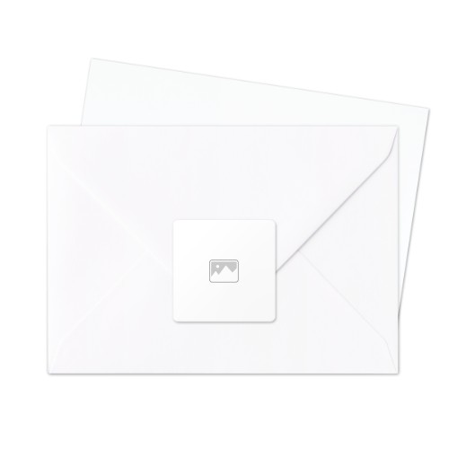 Seal Sticker Square - set of 24