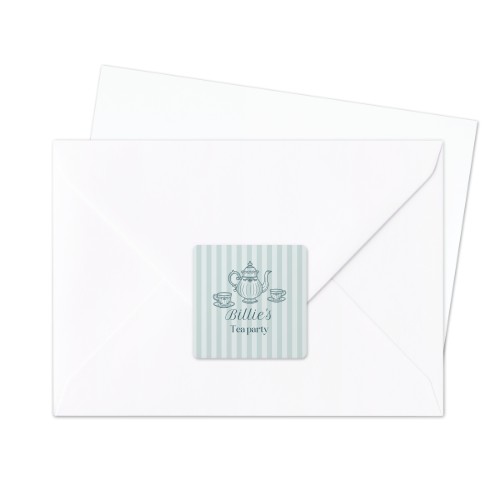 Autocollants pour enveloppes Carrée (lot de 24)