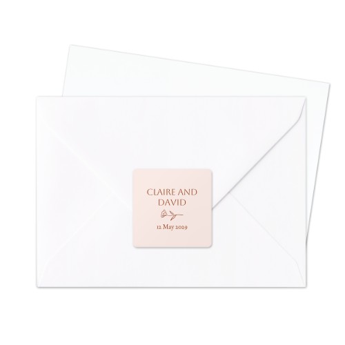 Seal Sticker Square - set of 24 Seal Sticker Square - set of 24