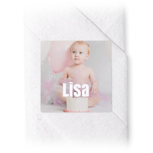 Etiquettes Carrées de serviette (lot de 24)