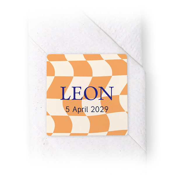 Napkin Stickers Square - set of 24 Napkin Stickers Square - set of 24