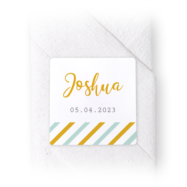 Dekorasjonsklistremerker Kvadratisk - 24 stk