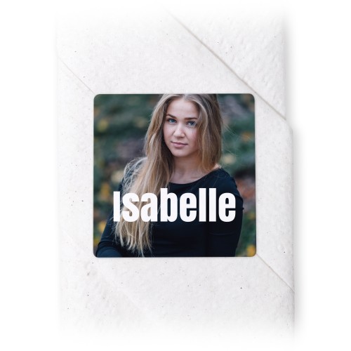 Etiquettes Carrées de serviette (lot de 24)