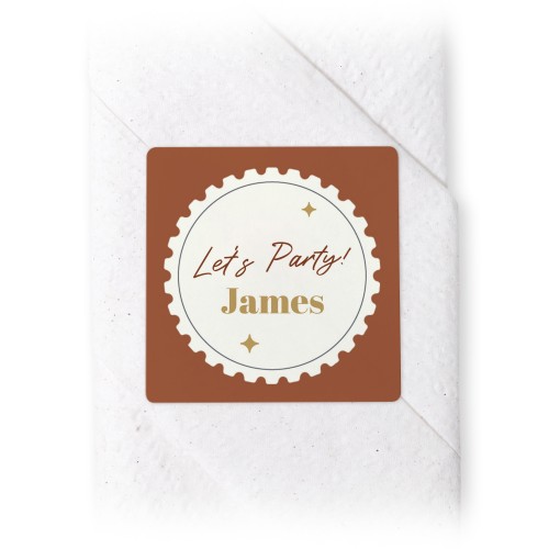 Dekorasjonsklistremerker Kvadratisk - 24 stk