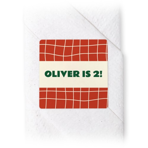 Servietten-Sticker Quadrat-Format - 24 Stk.
