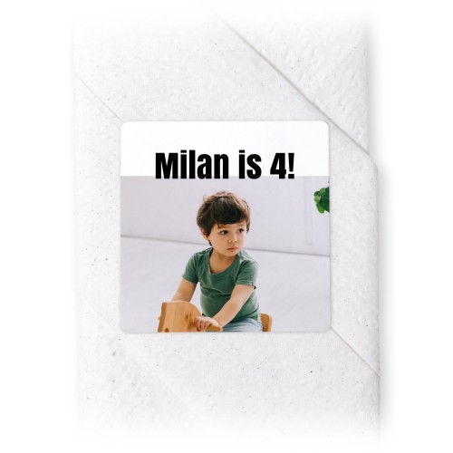 Servietten-Sticker Quadrat-Format - 24 Stk.