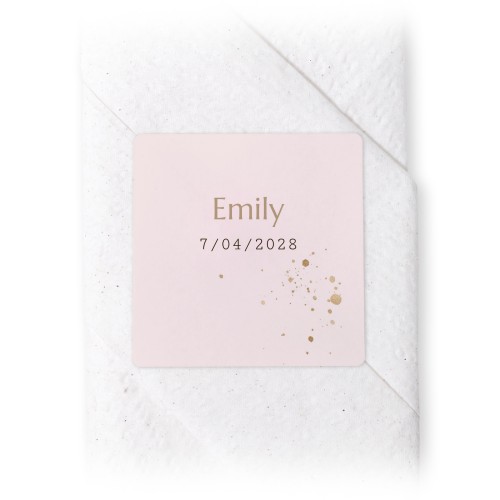 GeneralStickerSquare4x4_GoldSparklesPartyPink