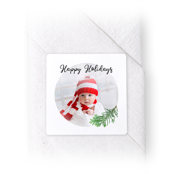 Dekorationsklistermärken Kvadratisk - 24 st