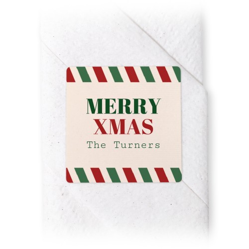 Servietten-Sticker Quadrat-Format - 24 Stk.
