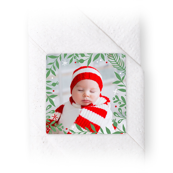 Dekorationsklistermärken Kvadratisk - 24 st