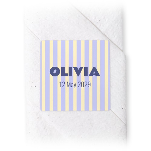 Napkin Stickers Square - set of 24 Napkin Stickers Square - set of 24