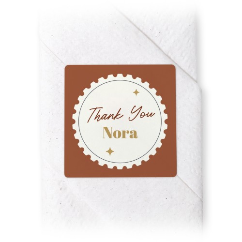 Servietten-Sticker Quadrat-Format - 24 Stk.