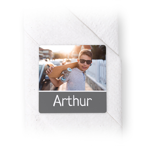 Napkin Stickers Square - set of 24