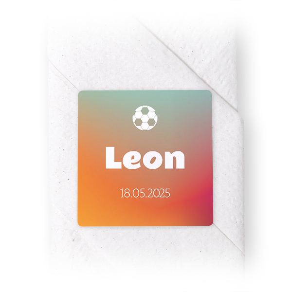 Napkin Stickers Square - set of 24 Napkin Stickers Square - set of 24