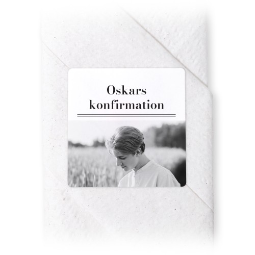 Dekorationsklistermärken Kvadratisk - 24 st