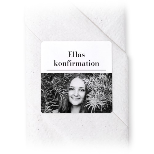 Dekorationsklistermærker Kvadratisk - 24 stk